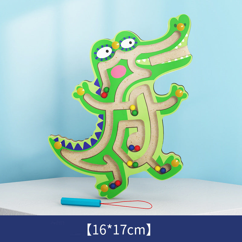 AnimalMaze - Montessori Magnetisk Labyrintleksak