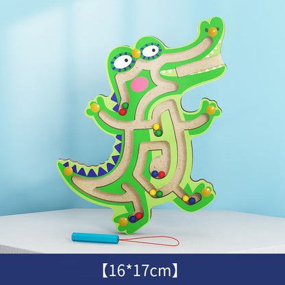 AnimalMaze - Montessori Magnetisk Labyrintleksak