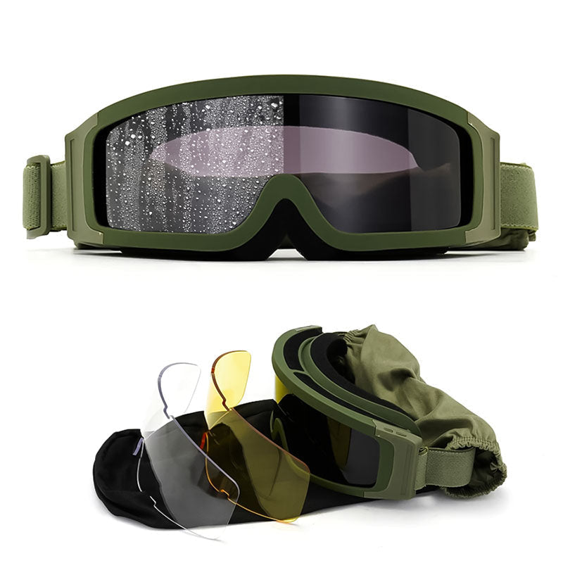 Royaleva Anti-Fog och Fit Over Glasögon Motorcykel Goggles