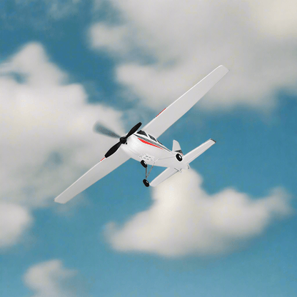 Fjärrstyrd leksaksplan med stabiliserad flygning