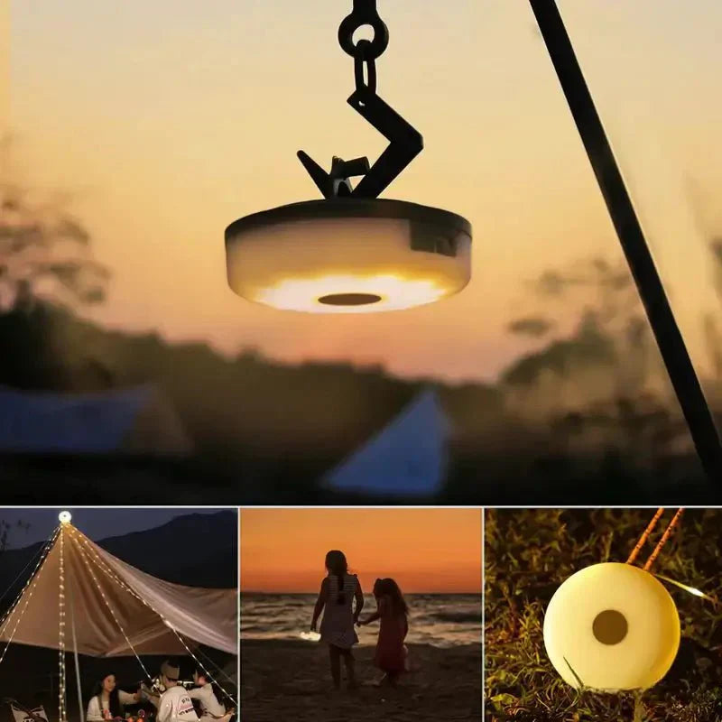 Utomhus Camping LED-ljus med vattentålig design