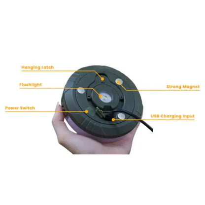 Utomhus Camping LED-ljus med vattentålig design