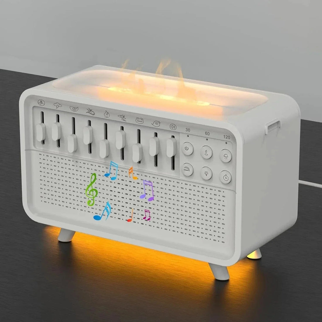3-i-1 Bluetooth Högtalare Nattlampa &amp; Luftrenare