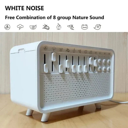 3-i-1 Bluetooth Högtalare Nattlampa &amp; Luftrenare