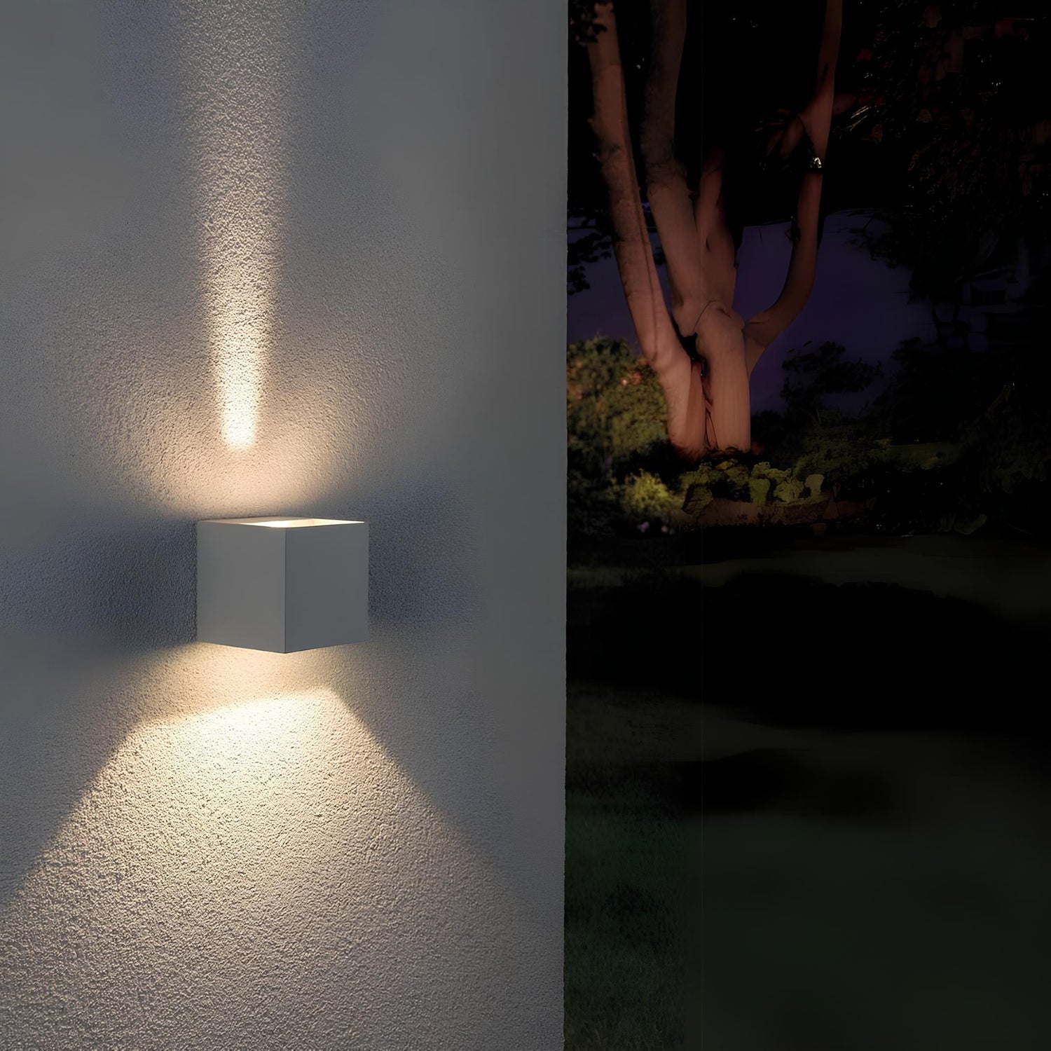 Justerbar LED-vägglampa