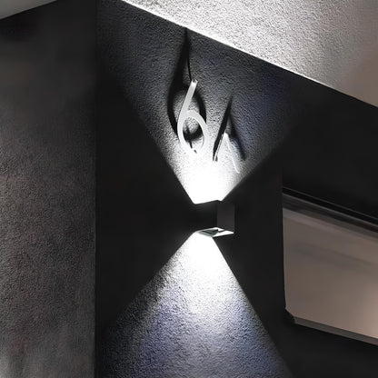 Justerbar LED-vägglampa