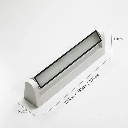 Justerbar utomhusvägglampa, vattentät aluminium utomhusbelysning för trädgård och patio, modern utomhusväggbelysning