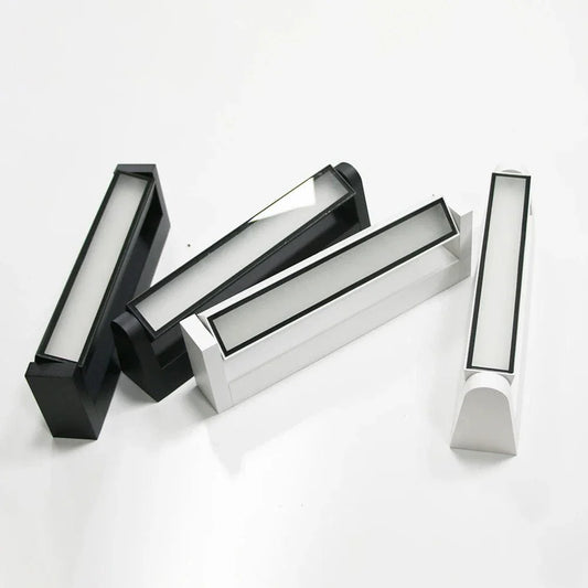 Justerbar utomhusvägglampa, vattentät aluminium utomhusbelysning för trädgård och patio, modern utomhusväggbelysning