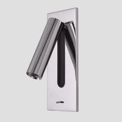 Justerbar USB-laddningsvägglampa med 350° rotation – Modern vägglampa för nattduksbord och hotellanvändning