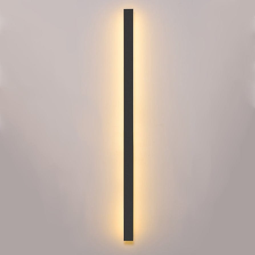 Aluminium Bakbelyst Modern Vägglampa