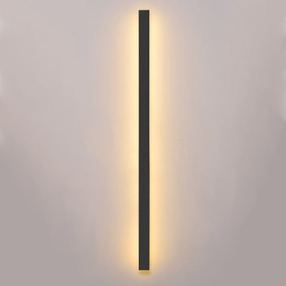Aluminium Bakbelyst Modern Vägglampa