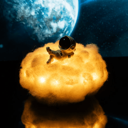 Astronaut Cloud Nattlampa