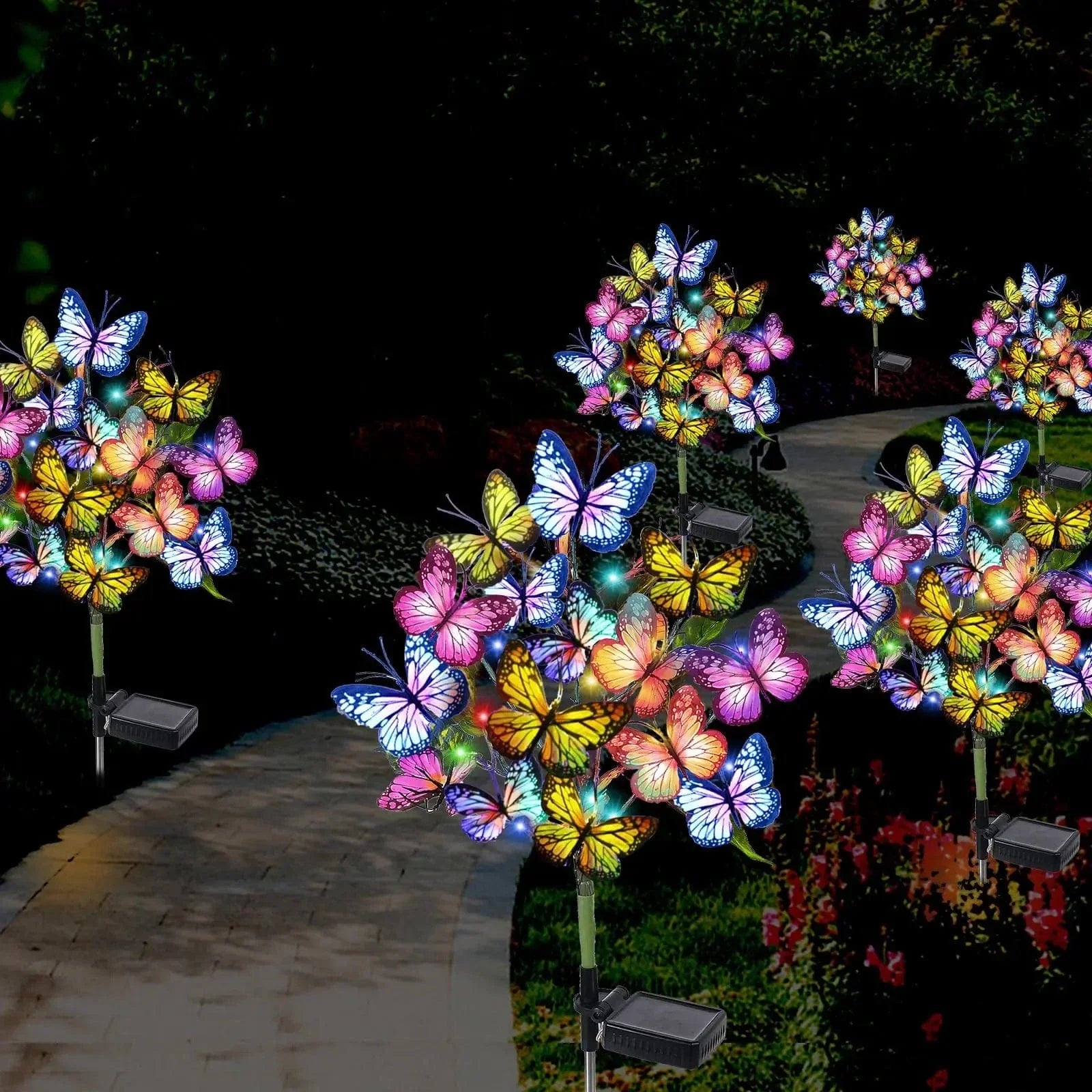 Butterfly Solar Garden Light