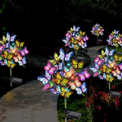Butterfly Solar Garden Light