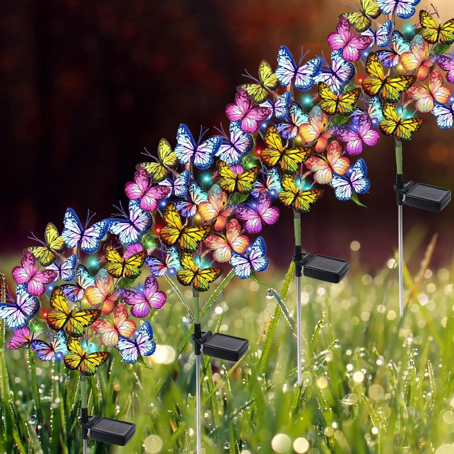 Butterfly Solar Garden Light