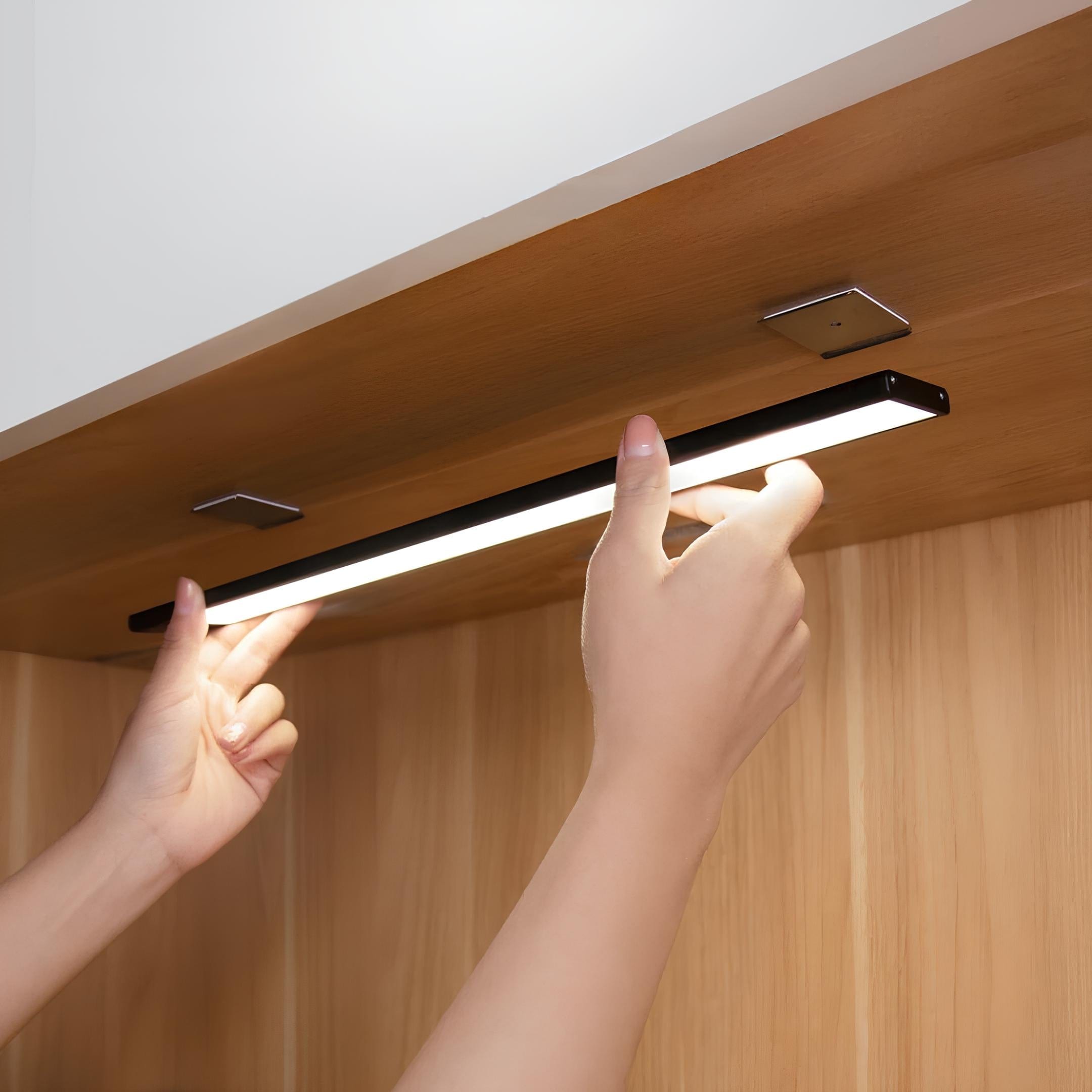Uppladdningsbar rörelsesensor LED-skåpbelysning - Under skåpbelysning med rörelsesensor