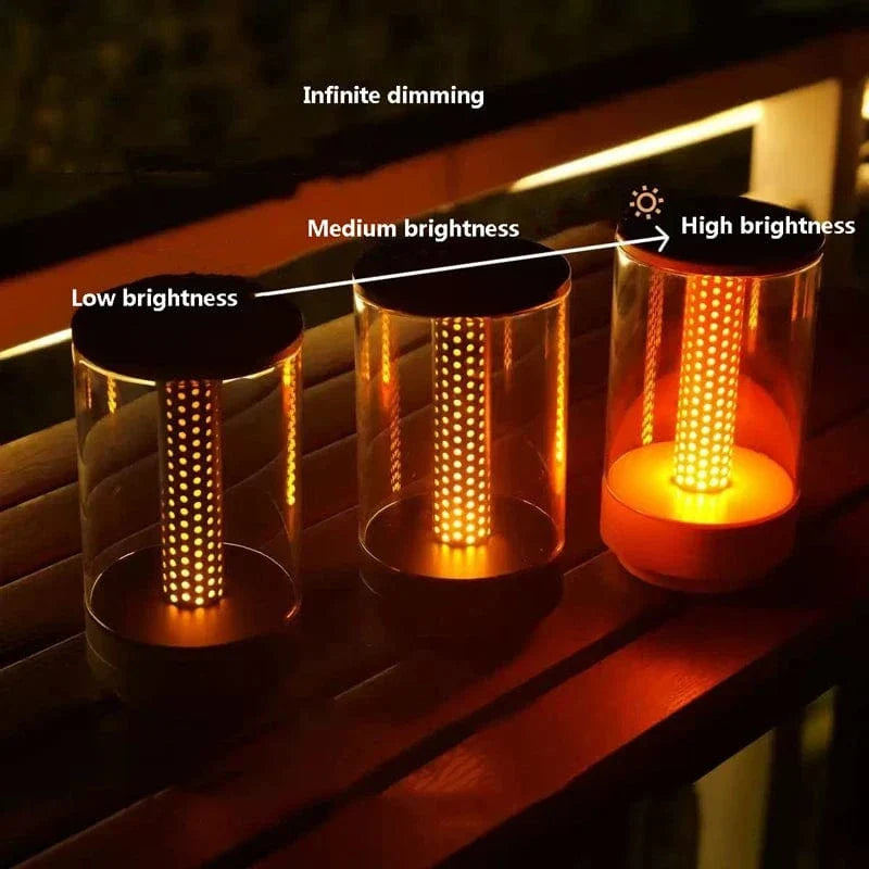Kandeljonsljus Atmosfär Skrivbordslampa