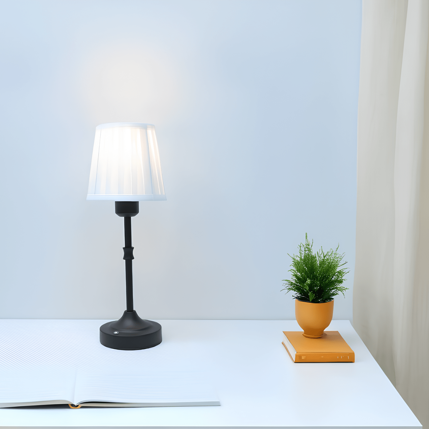 Klassisk Uppladdningsbar Bordslampa