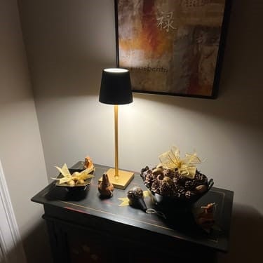 Dimbar Deluxe Uppladdningsbar Bordslampa