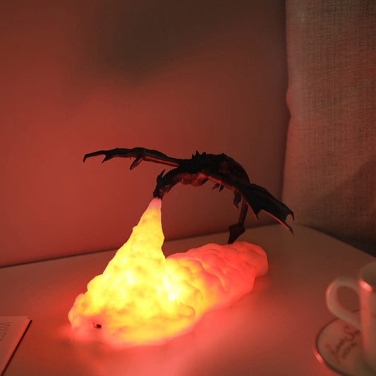 Dracarys Dragon Bordslampa
