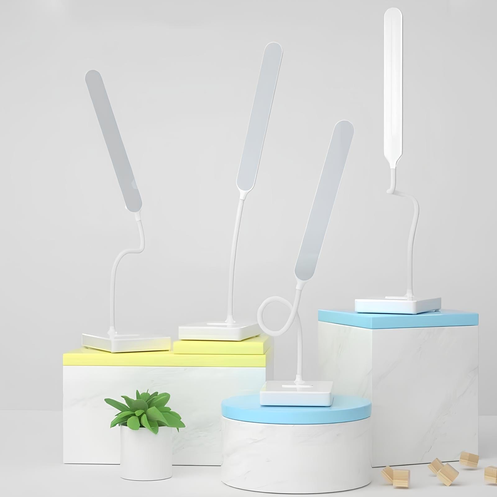 Flexibel Arm USB Laddningsbar Skrivbordslampa