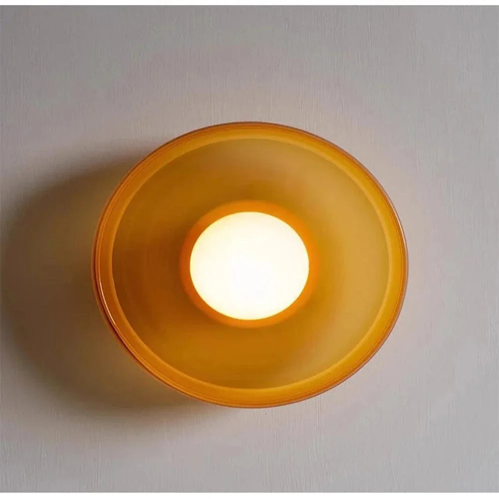 Glas Tak- och Vägglampor