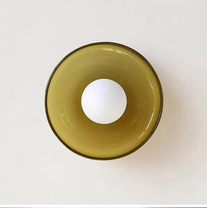 Glas Tak- och Vägglampor