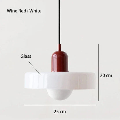 Glas Kandelaber Hängande Lampa