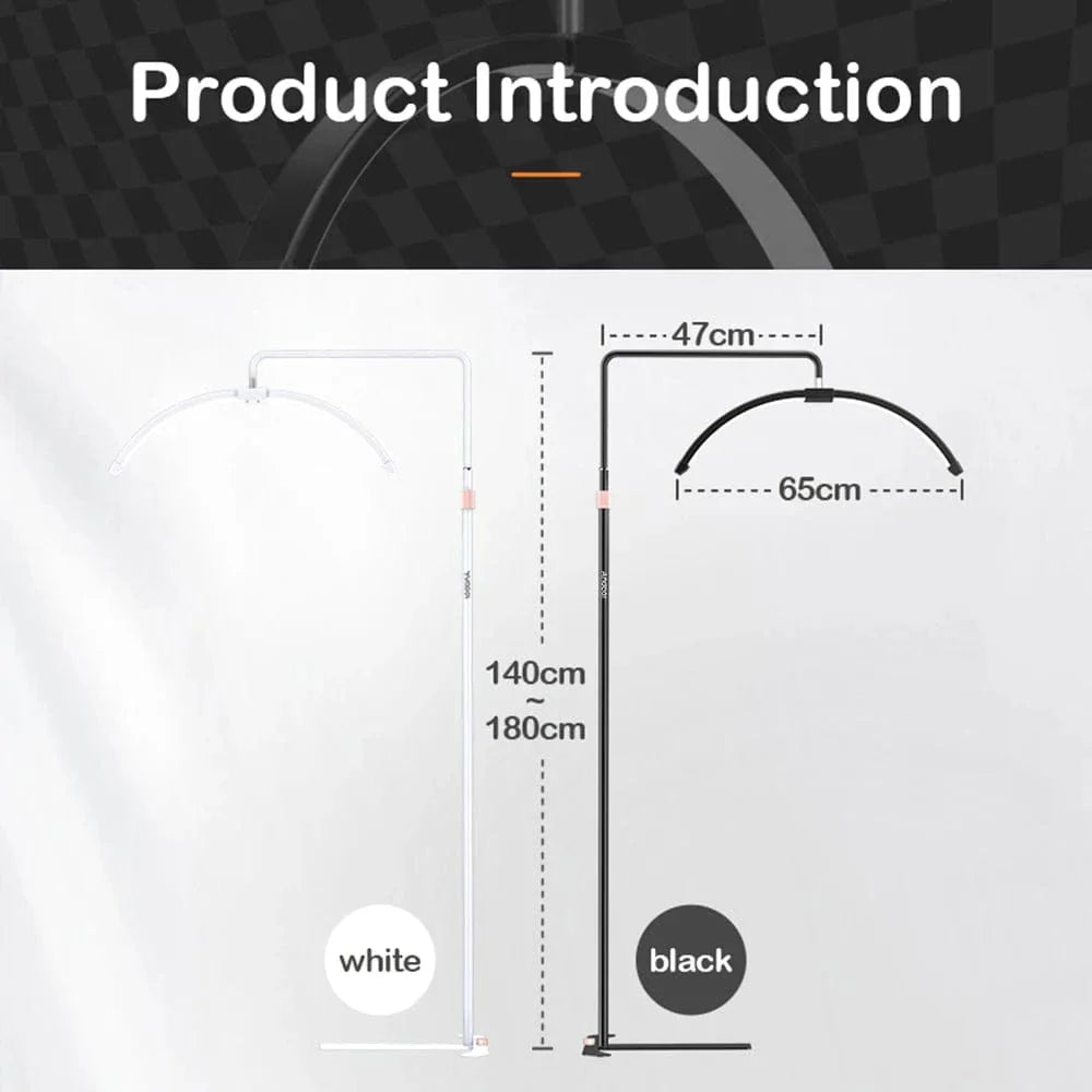 Halvmåne LED Golvlampa