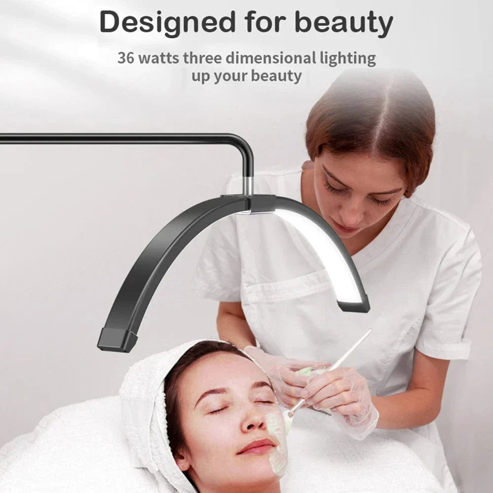 Halvmåne LED Golvlampa