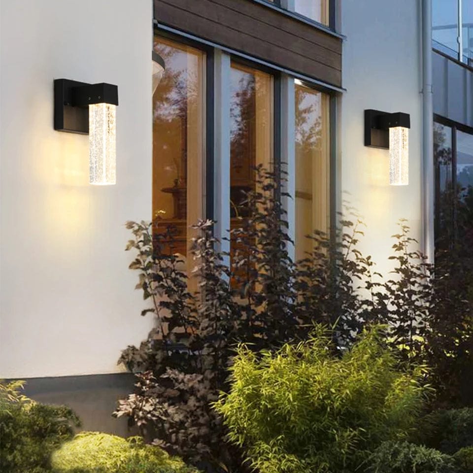 IP65 Vattentät Modern Utomhusvägglampa – Aluminium Utvändig Vägglykta för Trädgård och Balkong