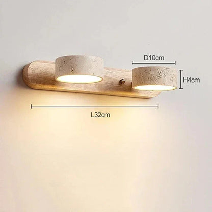 Japansk Wabi Sabi LED Vägglampa