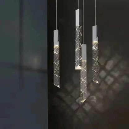 K9 Crystal LED Pendelarmatur – Anpassningsbar Hänglampa för Vardagsrum, Sovrum och Kommersiella Utrymmen