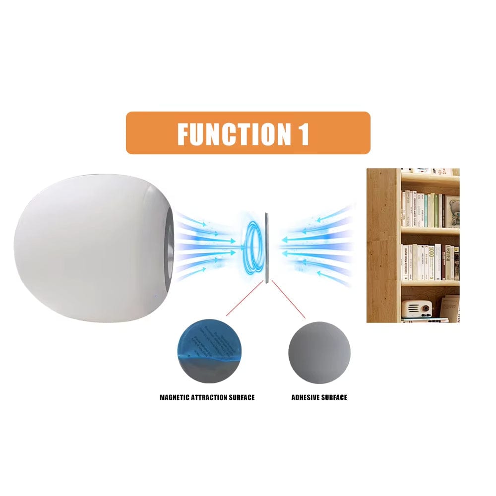 LED Ägglampa Nattlampa - USB Uppladdningsbar - Dimbara - Bärbar - Ögonskydd - 8 RGB Färger - Touchkontroll
