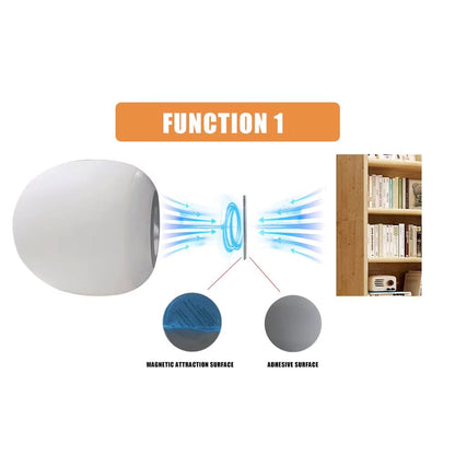 LED Ägglampa Nattlampa - USB Uppladdningsbar - Dimbara - Bärbar - Ögonskydd - 8 RGB Färger - Touchkontroll