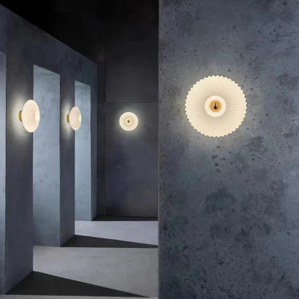 LED Glas Väggsconce