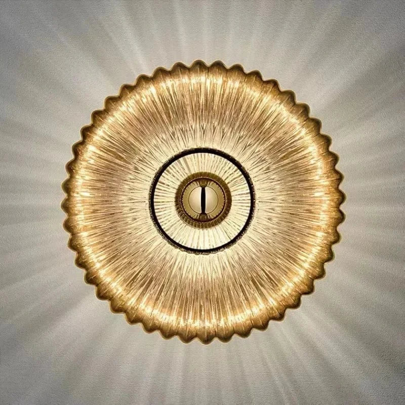 LED Glas Väggsconce