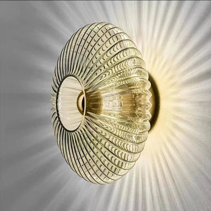 LED Glas Väggsconce