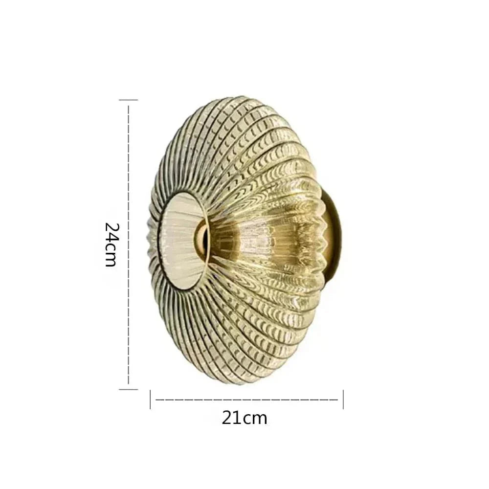 LED Glas Väggsconce
