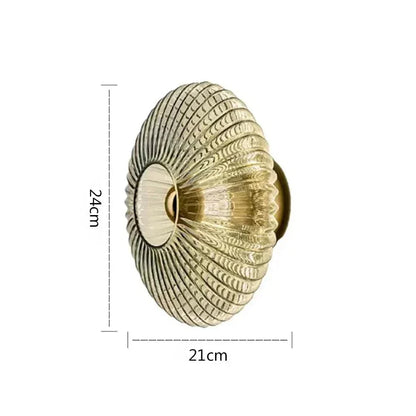 LED Glas Väggsconce