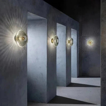 LED Glas Väggsconce