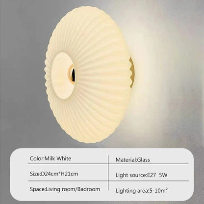 LED Glas Väggsconce