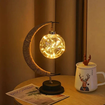 LED Mån Stjärna Nattlampa