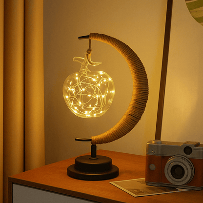 LED Mån Stjärna Nattlampa