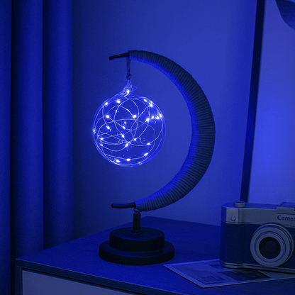 LED Mån Stjärna Nattlampa