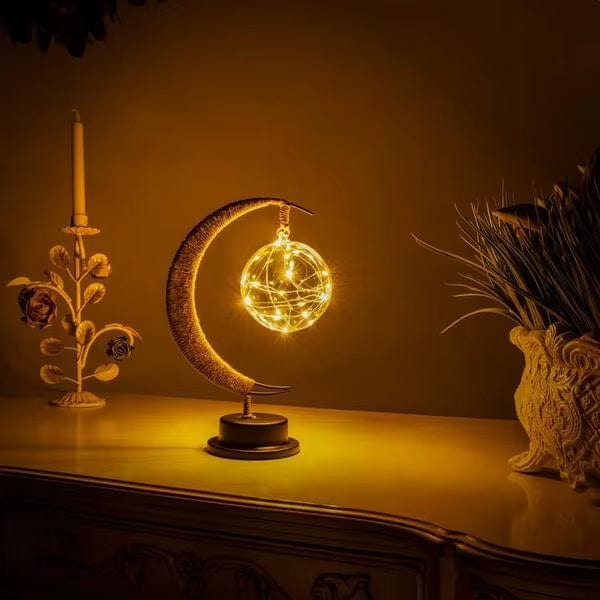 LED Mån Stjärna Nattlampa