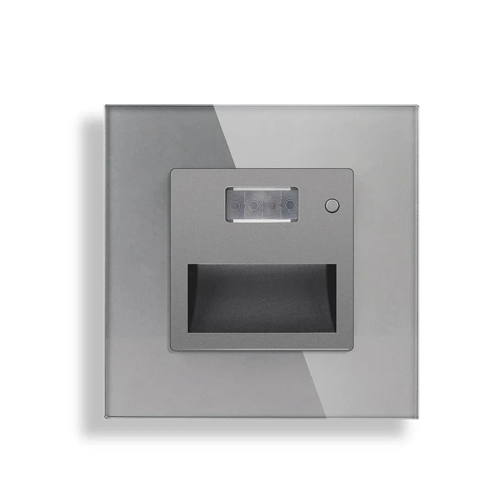 LED Rörelsesensor Trappa Lampa – Inbyggd Inomhusbelysning för Trapphus och Korridor, Energibesparande PIR Sensor