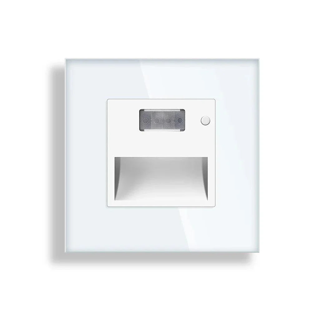 LED Rörelsesensor Trappa Lampa – Inbyggd Inomhusbelysning för Trapphus och Korridor, Energibesparande PIR Sensor