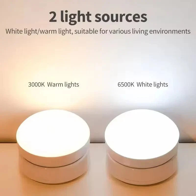 LED Nattlampa - Uppladdningsbar Rörelsesensor