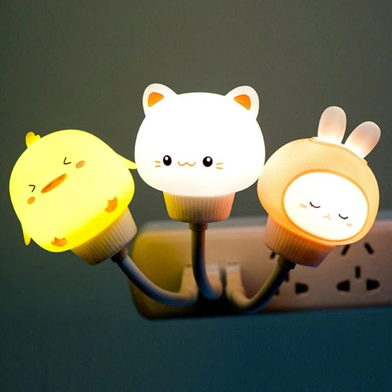LED Nattlampa för Barn - USB Uppladdningsbar